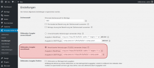 „Verschlüsselte Verbindungen (TLS/SSL) verwenden (https)“ ausgewählt